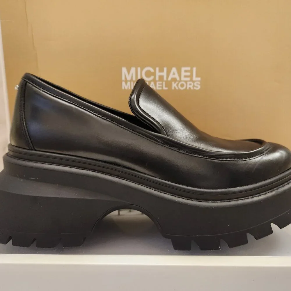 Michael Kors Black Leather 